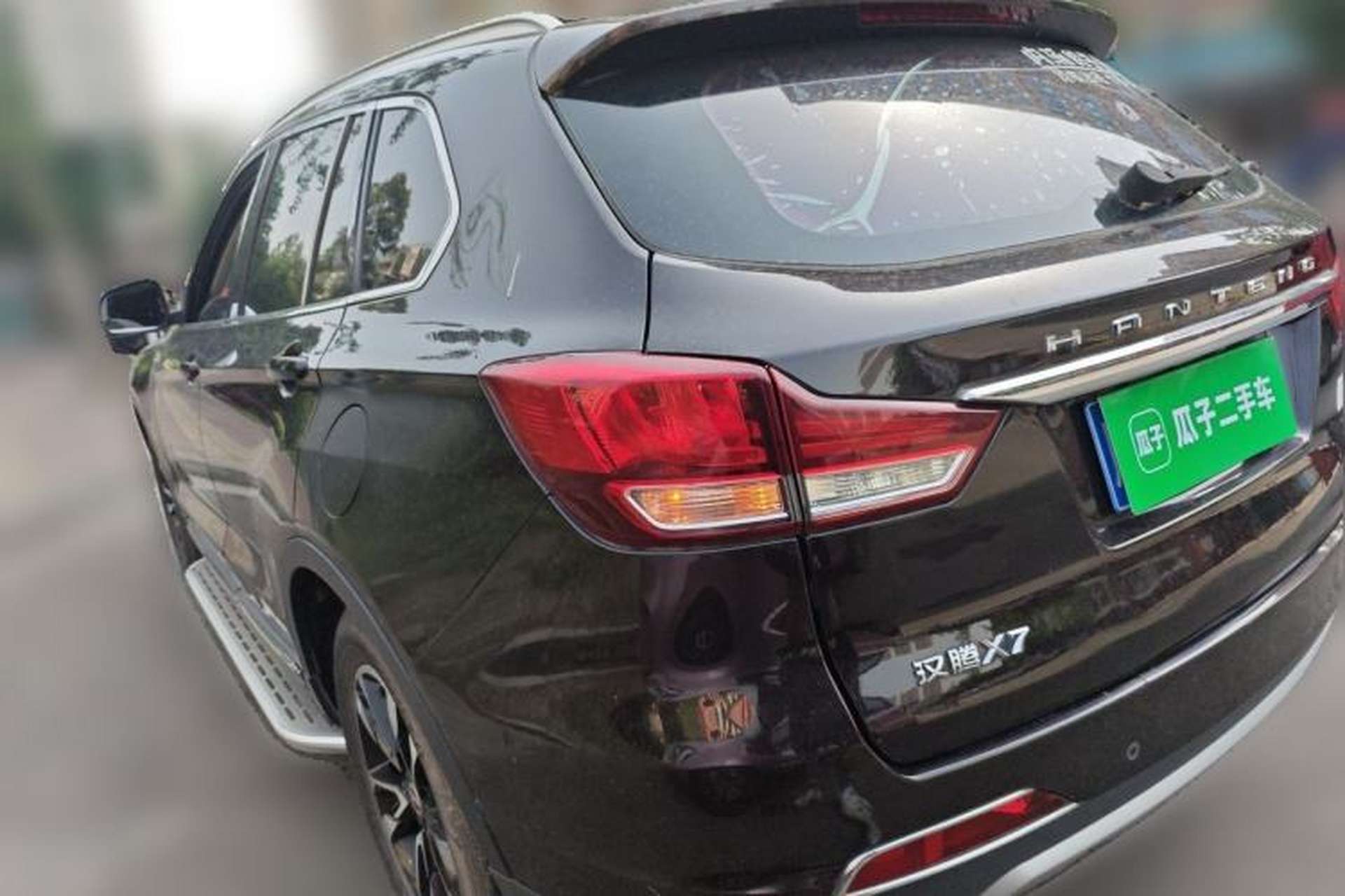 Used Hanteng X7 2016 2.0T DCT Luxury Edition Rear Left 45 Deg