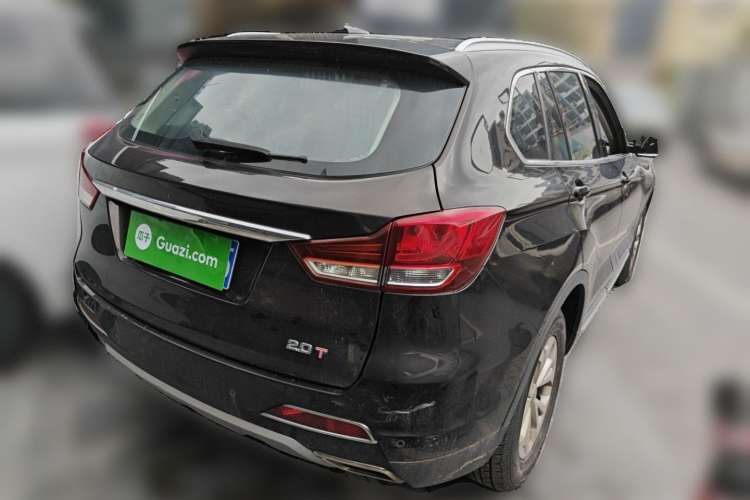 Used Hanteng X7 2016 1.5T Manual Luxury Edition Rear Right 45 Deg