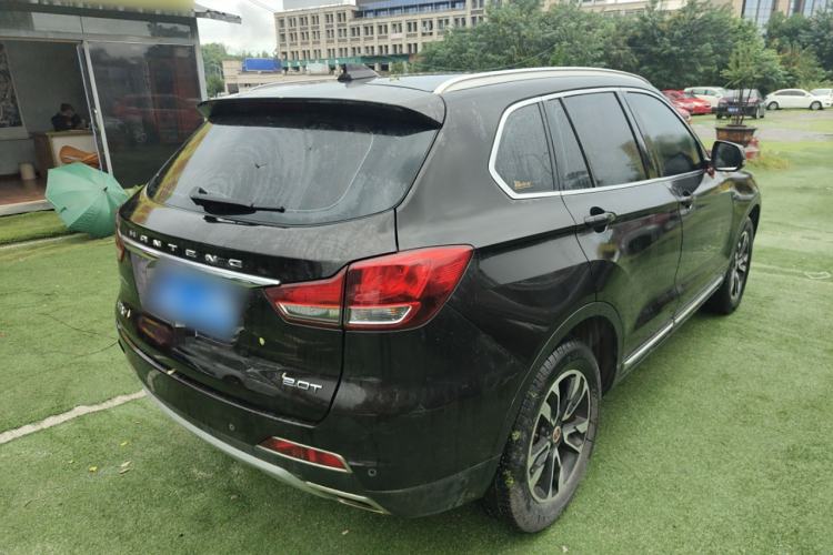 Used Hanteng X7 2016 2.0T Manual Luxury Version Rear Right 45 Deg