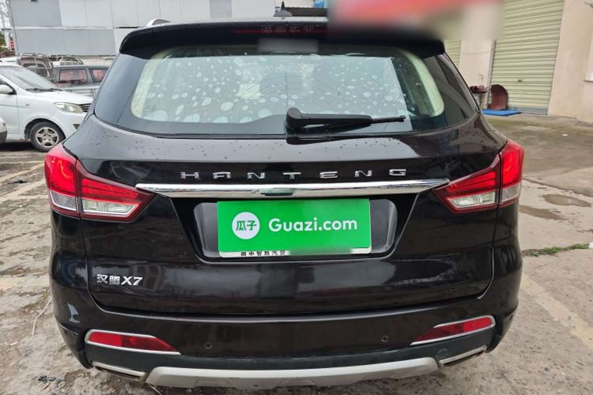 Used Hanteng X7 2016 1.5T Manual Comfort Model Rear
