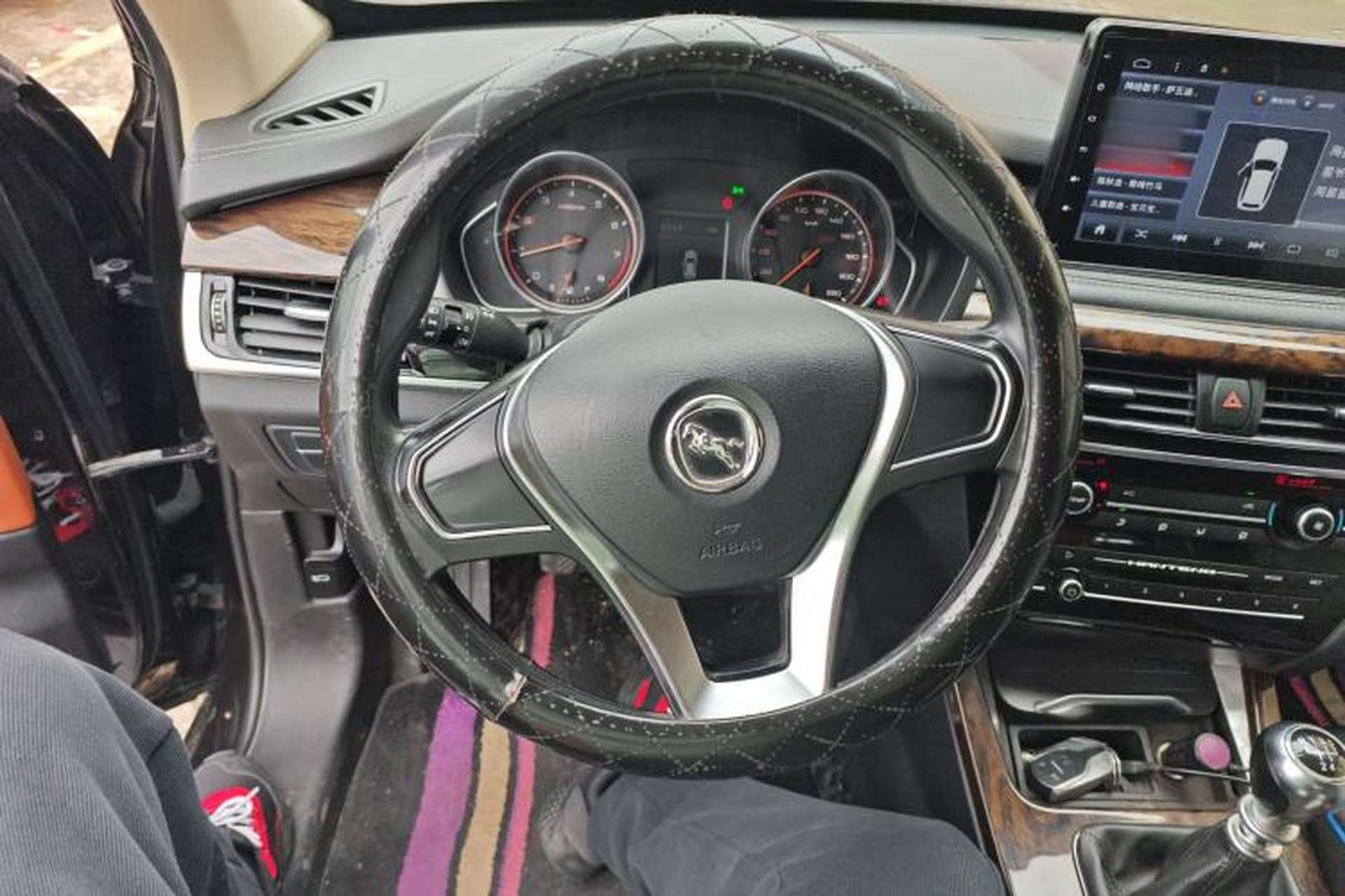 Used Hanteng X7 2016 1.5T Manual Comfort Model Steering Wheel