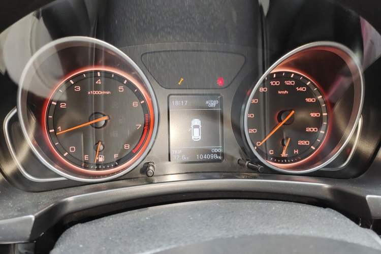 Used Hanteng X7 2016 2.0T Manual Luxury Version Instrument Cluster
