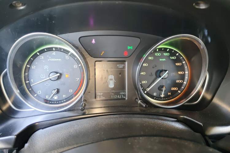 Used Hanteng X7 2016 1.5T Manual Luxury Edition Instrument Cluster