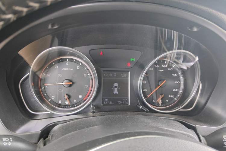 Used Hanteng X7 2016 2.0T DCT Luxury Edition Instrument Cluster
