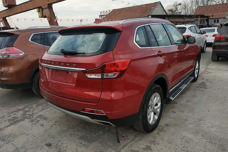 Used Hanteng X7 2016 1.5T Manual Luxury Edition Rear Right 45 Deg