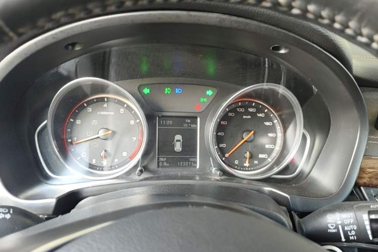 Used Hanteng X7 2016 1.5T Manual Luxury Edition Instrument Cluster