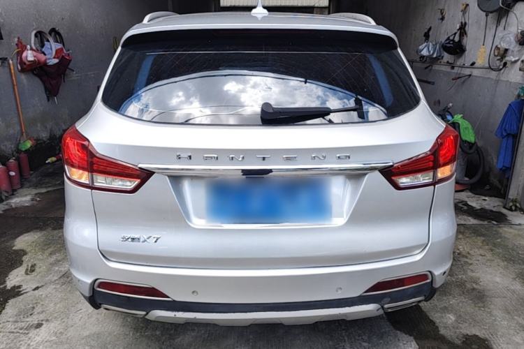 Used Hanteng X7 2016 1.5T Manual Luxury Edition Rear