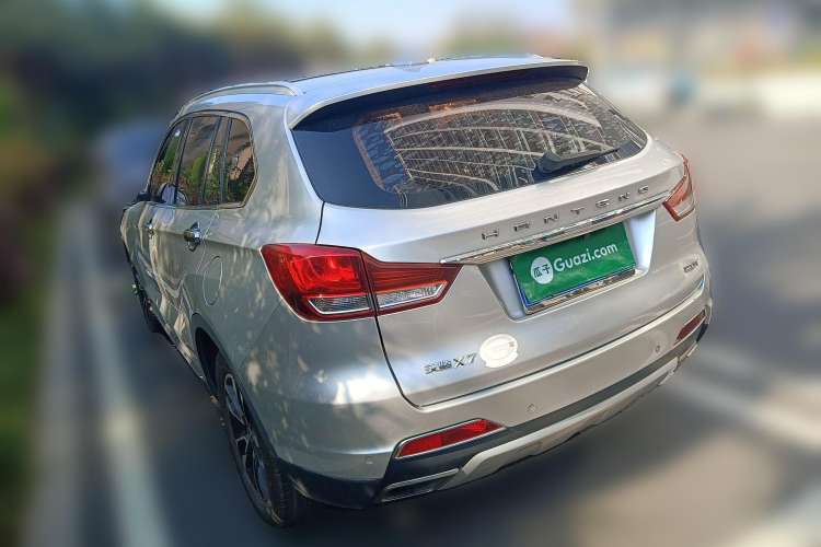 Used Hanteng X7 2016 2.0T DCT Luxury Edition Rear Left 45 Deg