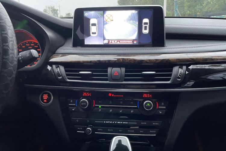 Used Hanteng X7 2016 2.0T DCT Luxury Edition Audio And AC Panel