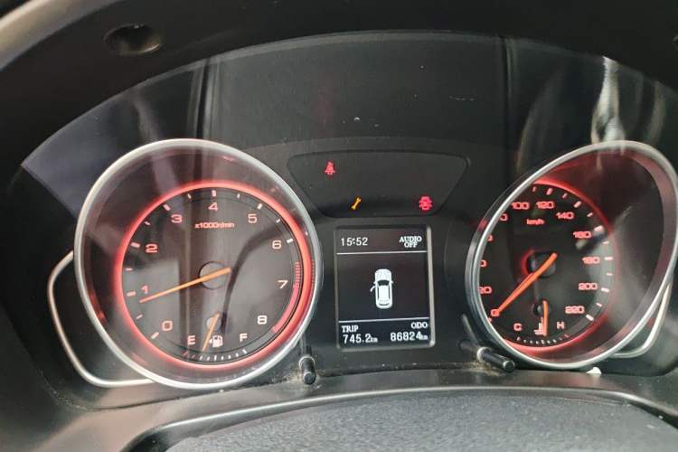 Used Hanteng X7 2016 1.5T Manual Luxury Edition Instrument Cluster