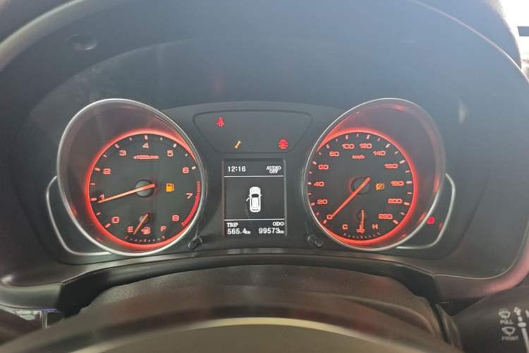 Used Hanteng X7 2016 1.5T Manual Luxury Edition Instrument Cluster