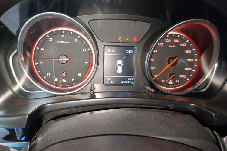 Used Hanteng X7 2016 1.5T Manual Luxury Edition Instrument Cluster