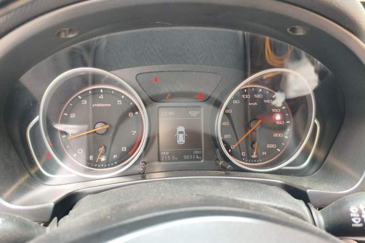 Used Hanteng X7 2016 1.5T Manual Luxury Version Instrument Cluster