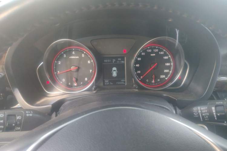 Used Hanteng X7 2016 2.0T DCT Luxury Edition Instrument Cluster