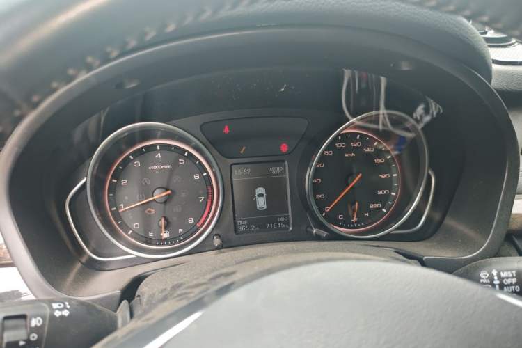 Used Hanteng X7 2016 1.5T Manual Luxury Edition Instrument Cluster