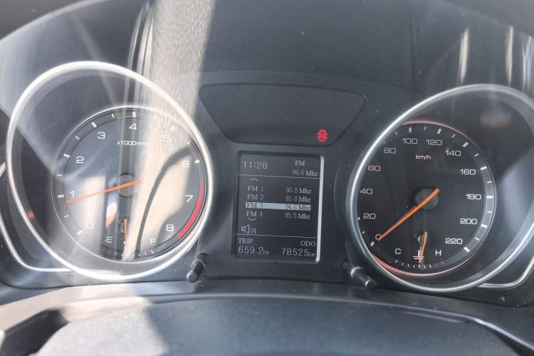 Used Hanteng X7 2016 1.5T Manual Luxury Edition Instrument Cluster