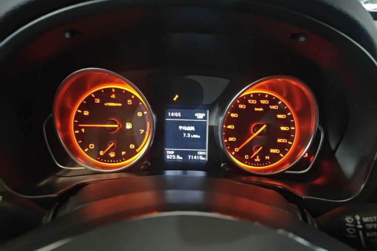 Used Hanteng X7 2016 1.5T Manual Luxury Edition Instrument Cluster