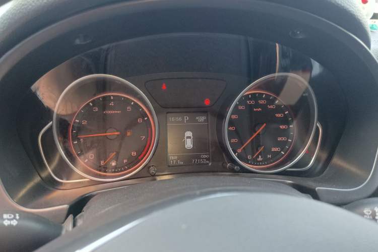 Used Hanteng X7 2016 2.0T DCT Yu Ma Edition Instrument Cluster