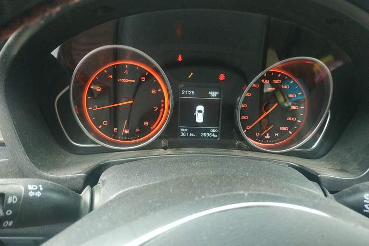 Used Hanteng X7 2016 1.5T Manual Comfort Model Instrument Cluster
