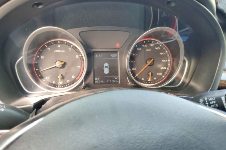 Used Hanteng X7 2016 1.5T Manual Luxury Edition Instrument Cluster