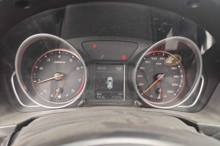 Used Hanteng X7 2016 1.5T Manual Luxury Edition Instrument Cluster