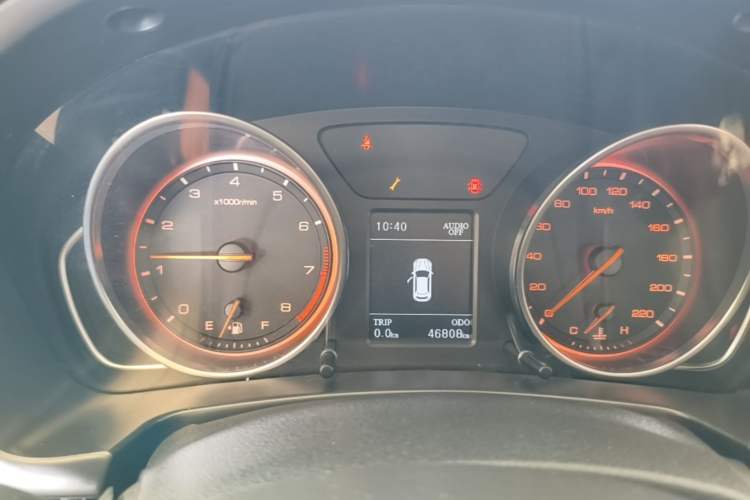 Used Hanteng X7 2016 1.5T Manual Luxury Version Instrument Cluster