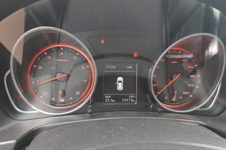 Used Hanteng X7 2016 1.5T Manual Luxury Edition Instrument Cluster