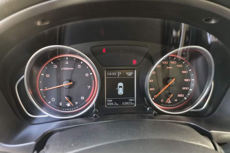 Used Hanteng X7 2016 2.0T DCT Luxury Edition Instrument Cluster