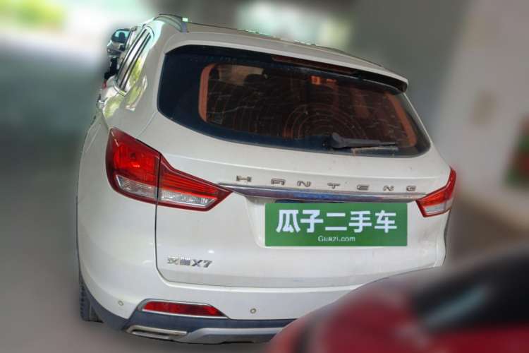 Used Hanteng X7 2016 1.5T Manual Luxury Edition Rear