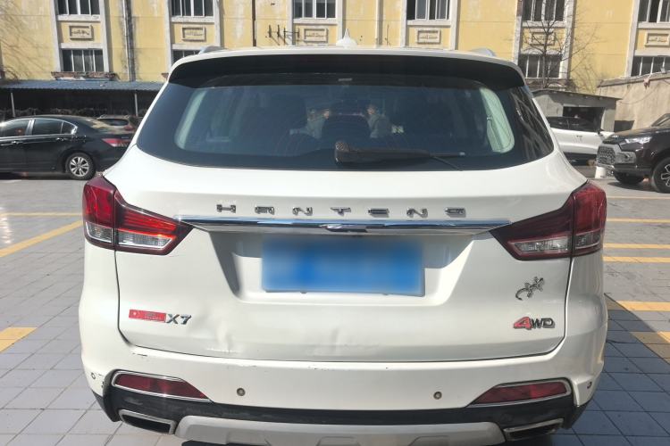 Used Hanteng X7 2016 1.5T Manual Luxury Edition Rear