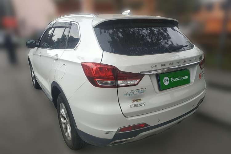 Used Hanteng X7 2016 1.5T Manual Comfort Model Rear Left 45 Deg