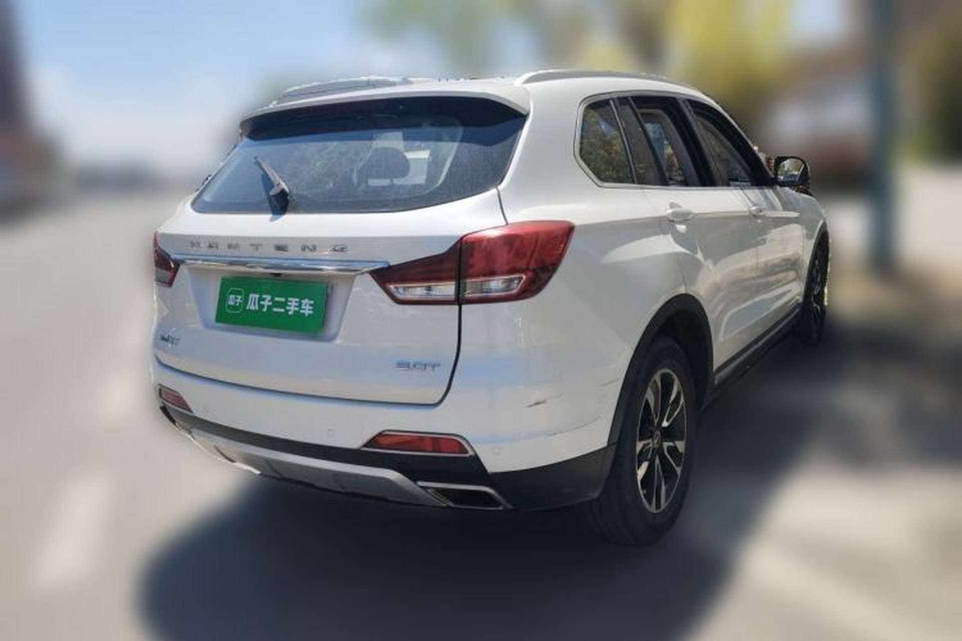 Used Hanteng X7 2016 2.0T DCT Luxury Edition Rear Right 45 Deg