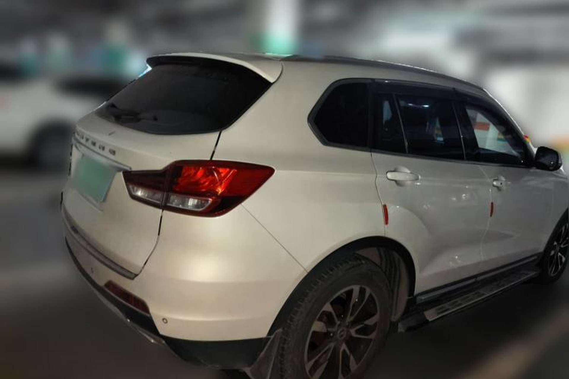 Used Hanteng X7 2016 2.0T DCT Luxury Edition Rear Right 45 Deg