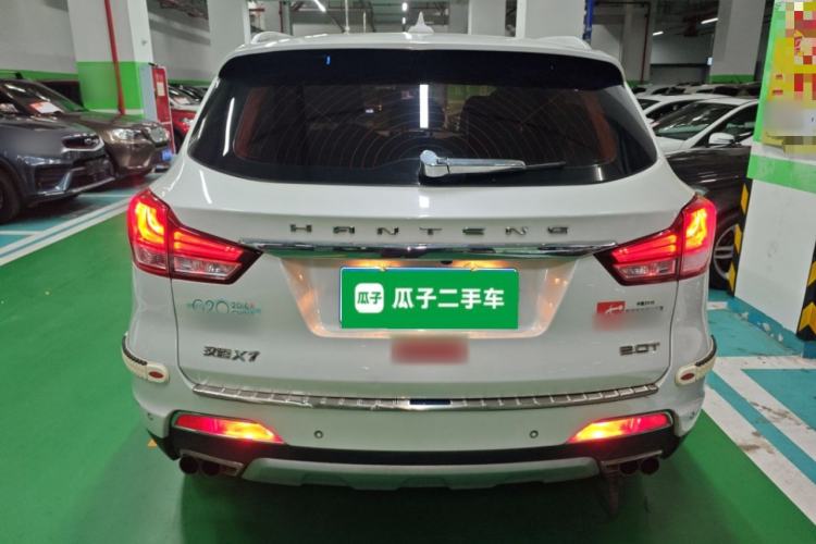 Used Hanteng X7 2016 2.0T DCT Luxury Version Rear