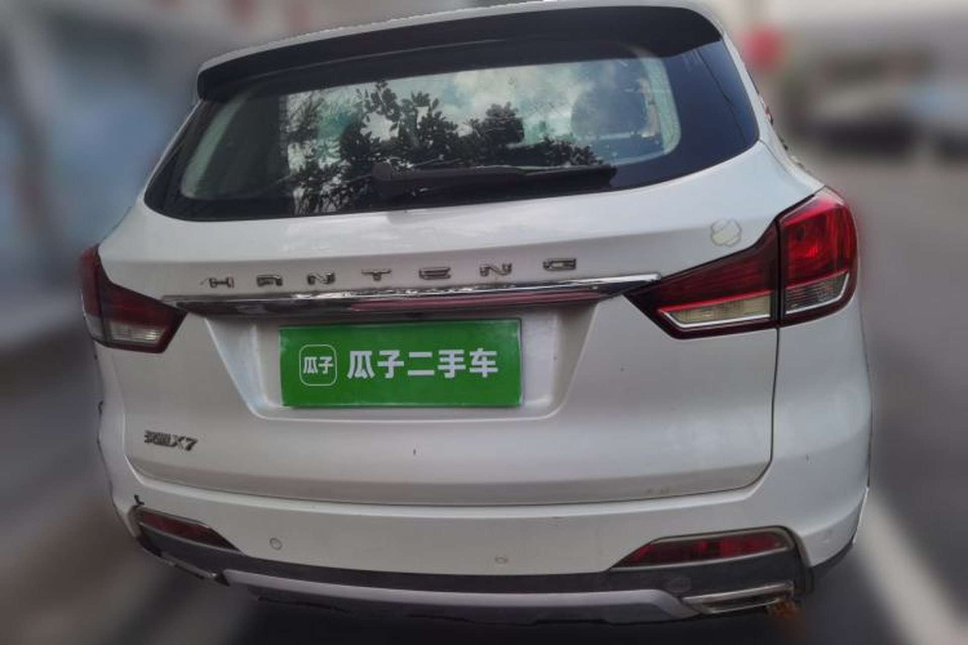 Used Hanteng X7 2016 1.5T Manual Luxury Edition Rear