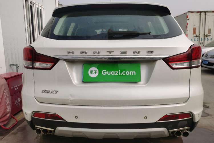 Used Hanteng X7 2016 1.5T Manual Luxury Edition Rear