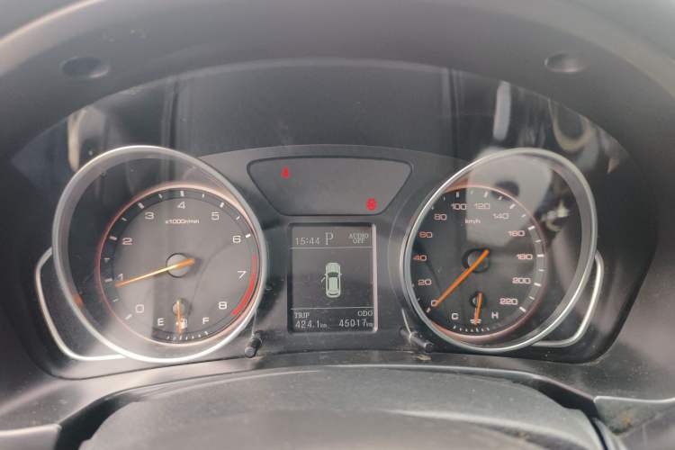Used Hanteng X7 2018 X7S 1.5T Automatic Luxury Model Instrument Cluster