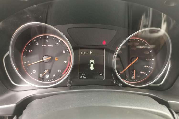 Used Hanteng X7 2018 X7S 1.5T Automatic Luxury Model Instrument Cluster