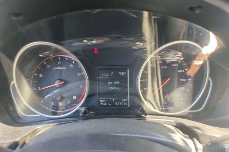 Used Hanteng X7 2018 X7S 1.5T Automatic Luxury Model Instrument Cluster