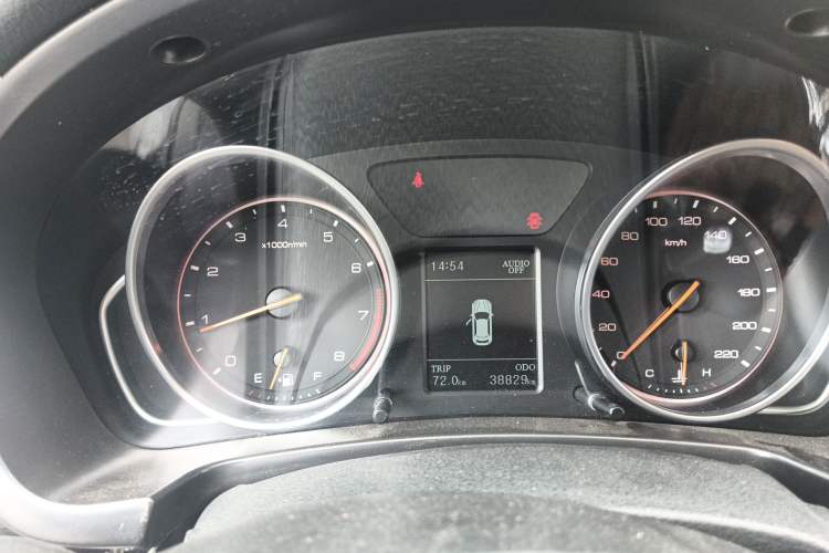 Used Hanteng X7 2018 X7S 1.5T Manual Luxury Model Instrument Cluster