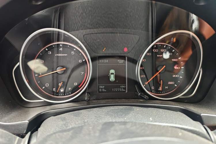 Used Hanteng X7 2018 X7S 1.5T Manual Luxury Model Instrument Cluster