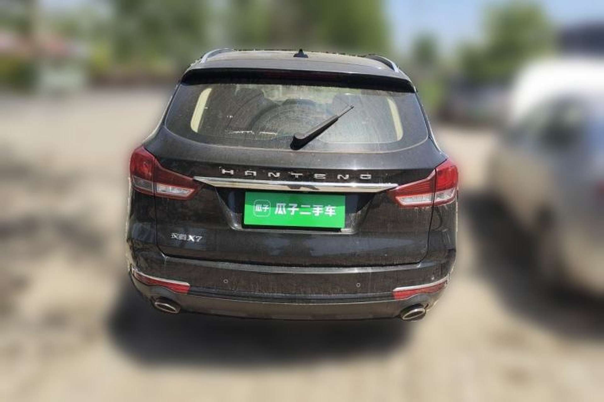 Used Hanteng X7 2018 X7S 1.5T Manual Luxury Model Rear