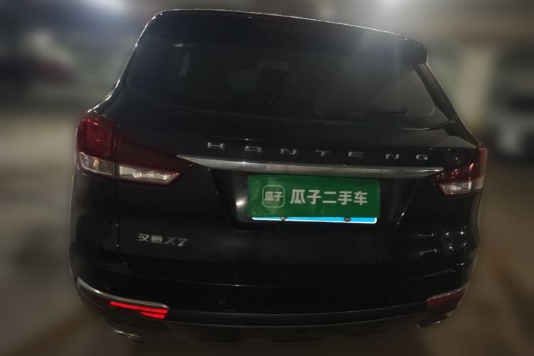 Used Hanteng X7 2018 X7S 1.5T Automatic Luxury Model Rear