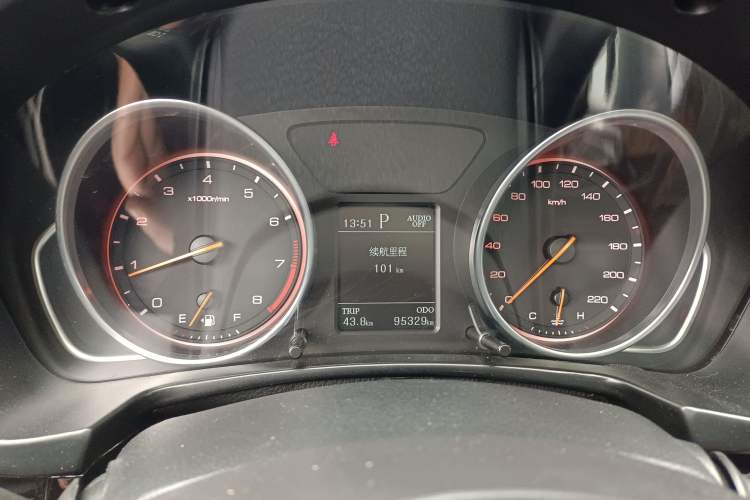 Used Hanteng X7 2018 X7S 2.0T DCT Luxury Model Instrument Cluster