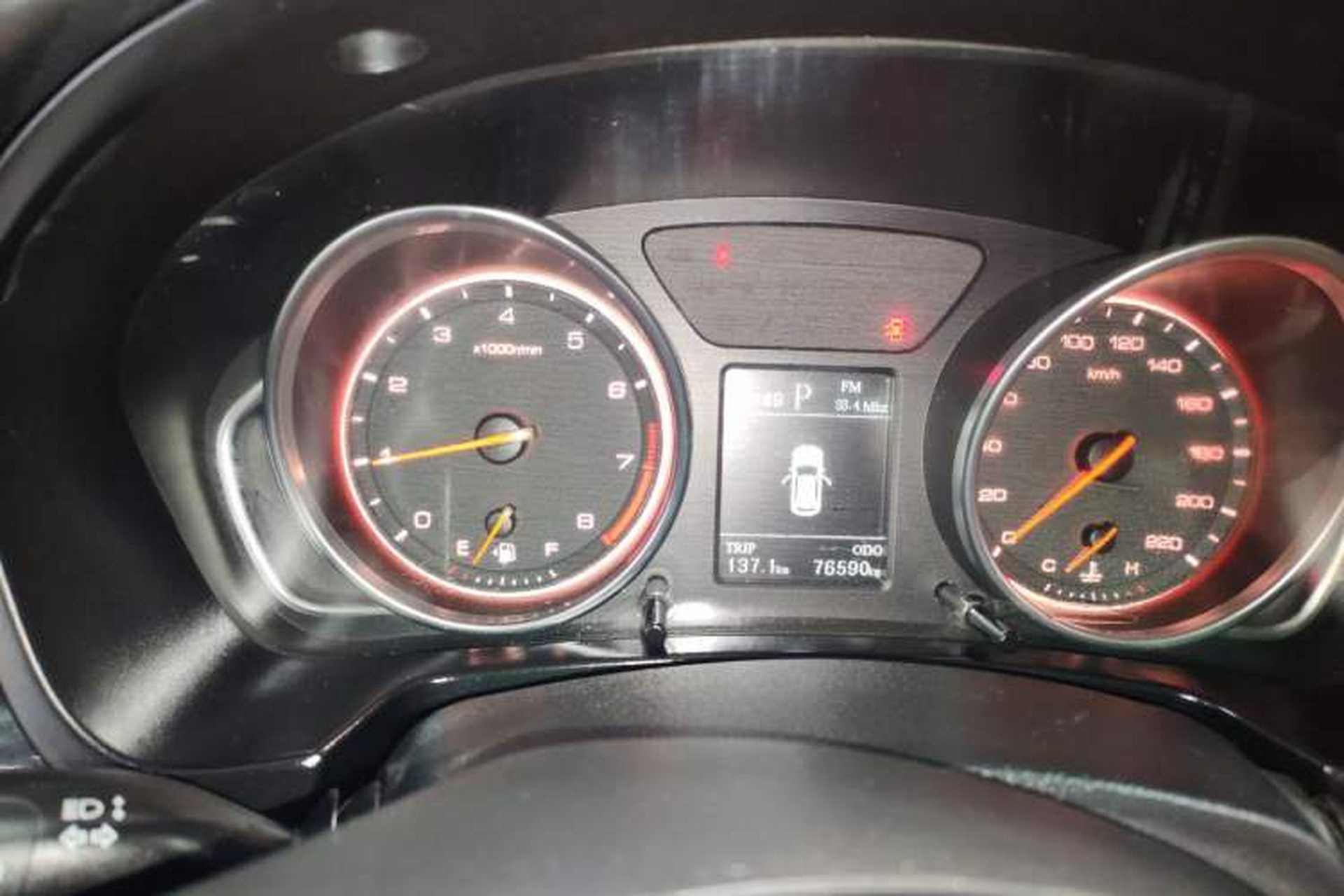 Used Hanteng X7 2018 X7S 1.5T Automatic Luxury Model Instrument Cluster