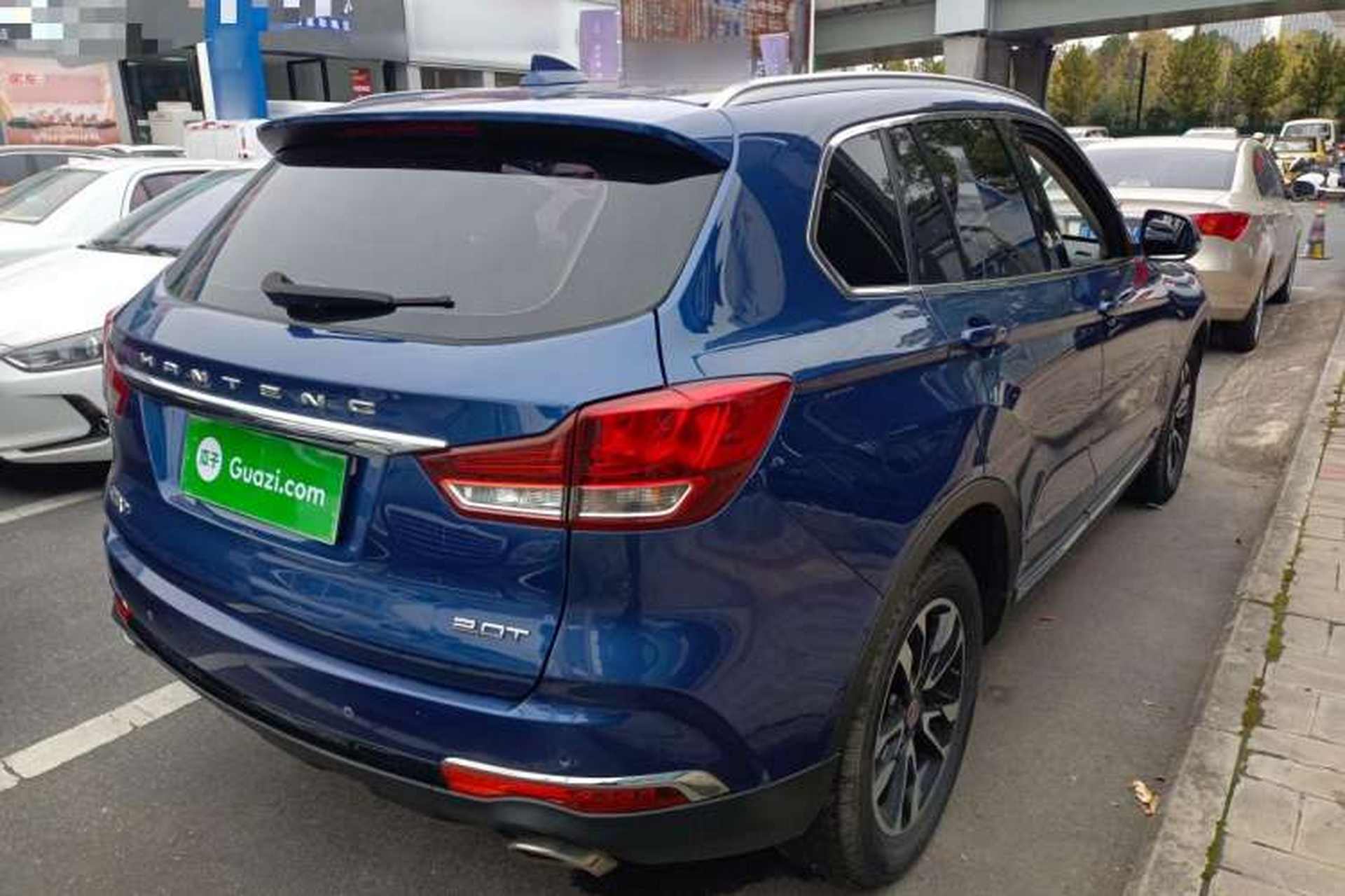Used Hanteng X7 2018 X7S 2.0T DCT Luxury Model Rear Right 45 Deg