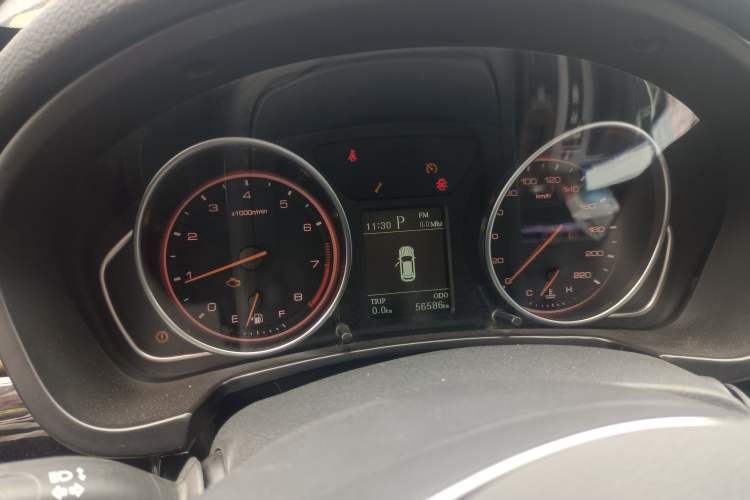 Used Hanteng X7 2018 X7S 1.5T Automatic Luxury Model Instrument Cluster