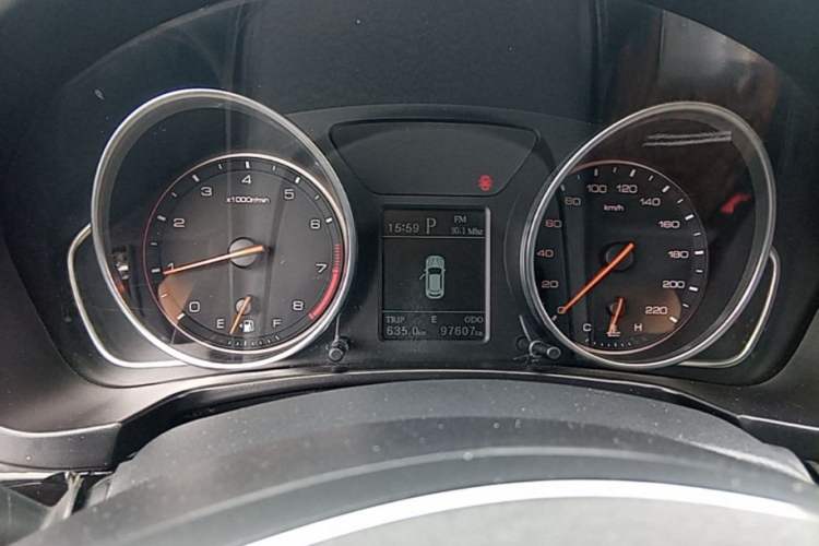 Used Hanteng X7 2018 X7S 1.5T Automatic Luxury Model Instrument Cluster