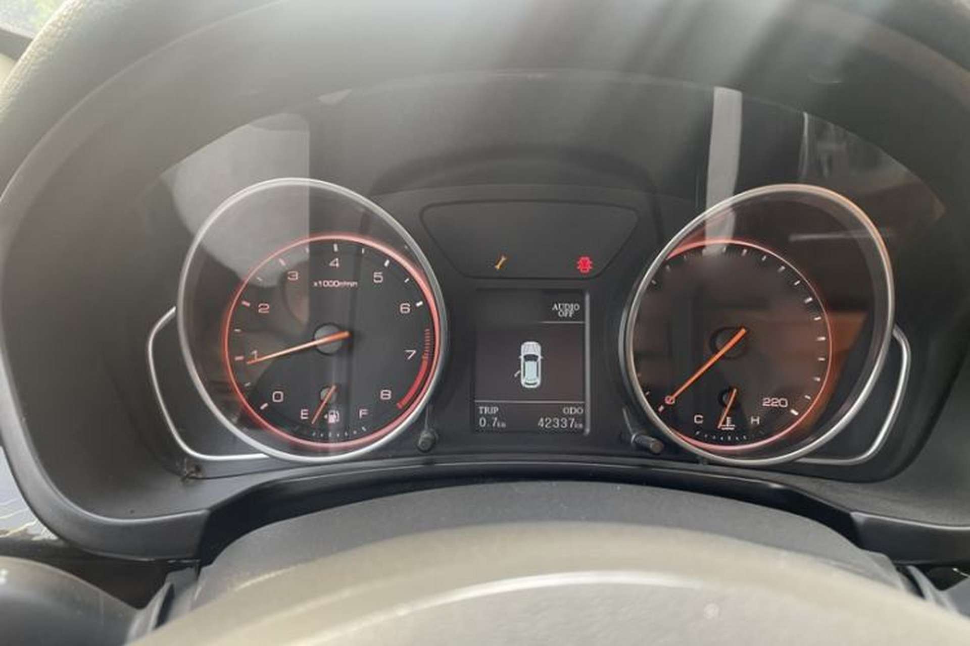 Used Hanteng X7 2018 X7S 1.5T Automatic Luxury Model Instrument Cluster