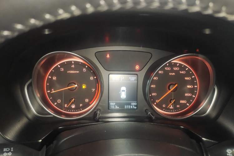 Used Hanteng X7 2018 X7S 1.5T Automatic Luxury Model Instrument Cluster